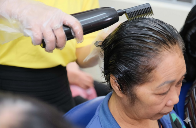 Thực Hiện Phủ Bạc Tại Nhà Để Đạt Tóc Đen Bóng Như Salon