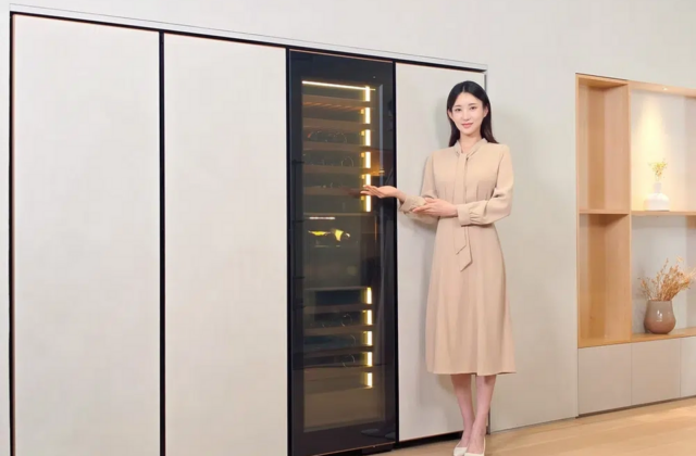 Tủ Rượu Infinite AI Cao Cấp Của Samsung: Sang Trọng Và Thông Minh