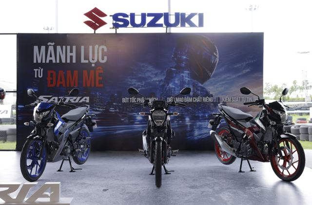 Suzuki Ra Mắt Xe Côn Tay New Satria Thế Hệ Mới Tại Việt Nam