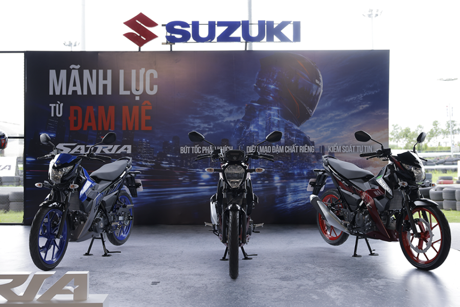 Suzuki Ra Mắt Xe Côn Tay New Satria Thế Hệ Mới Tại Việt Nam