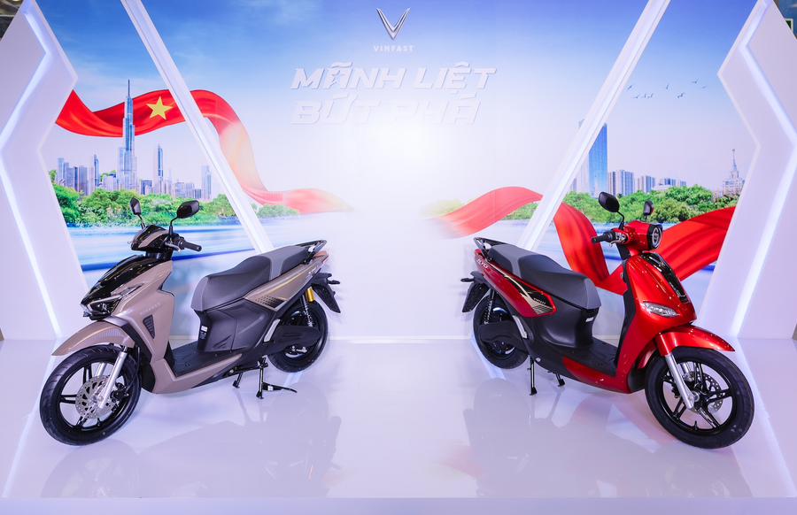 VinFast Chính Thức Ra Mắt Hai Mẫu Xe Máy Điện Mới Đầy Ấn Tượng