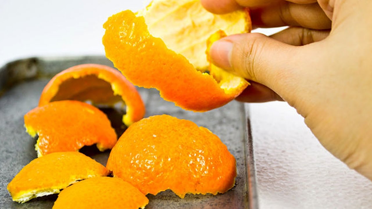Đuổi muỗi bằng vỏ cam, quýt